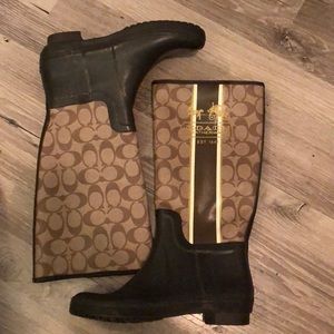 Classic coach wellies